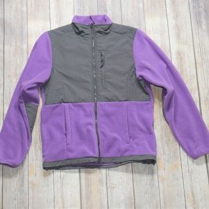 Mountain Fog Purple Fleece Jacket Size Large